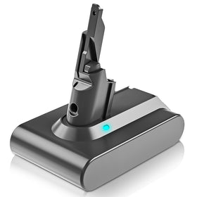 Ibanti 7000mAh V7 Motorhead battery with silver finish powering longer cleanings