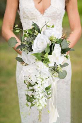 ICBOX home decor silk flowers for indoor spaces.
