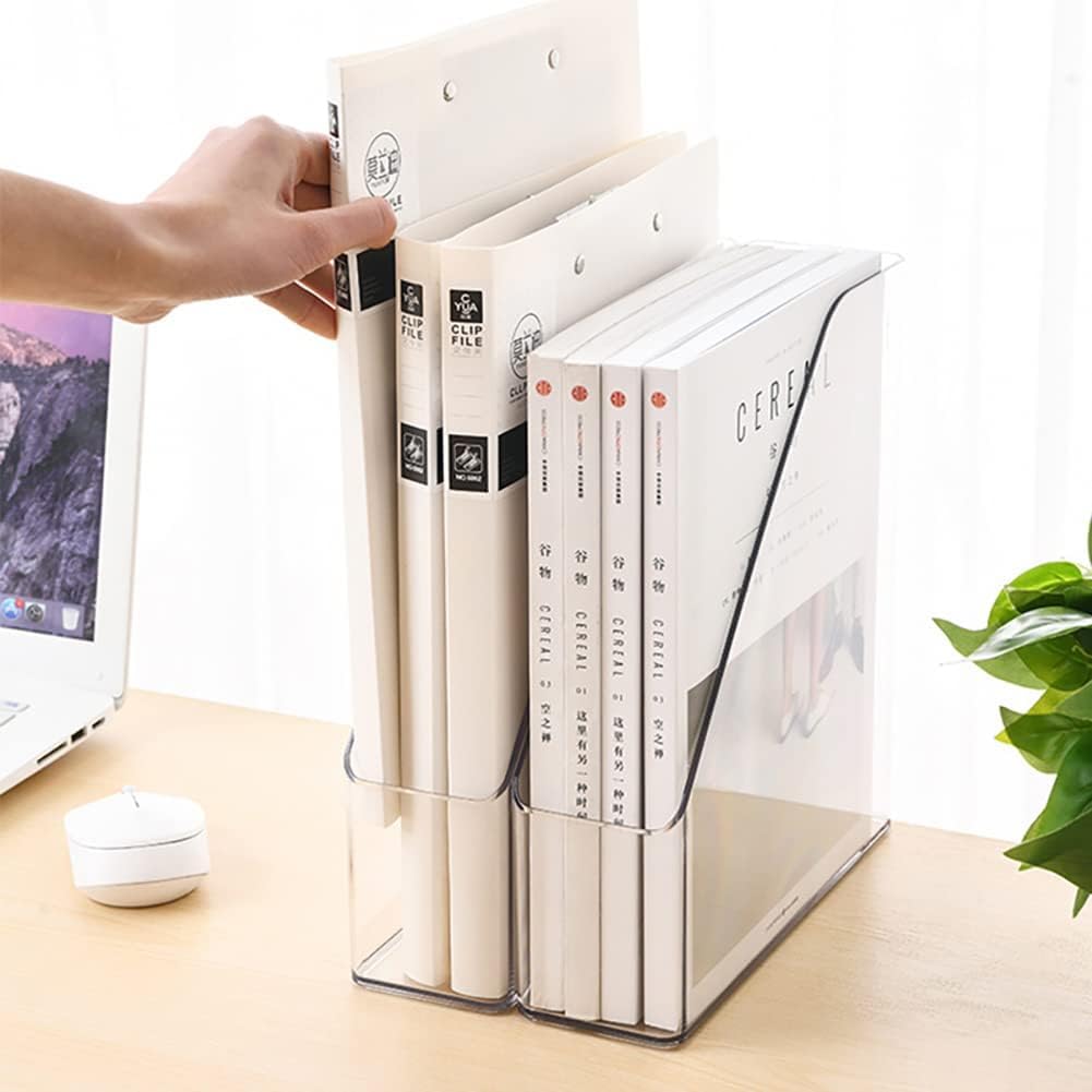 ICCGBHGO desktop file organizer two-pack keeps papers tidy on your desk