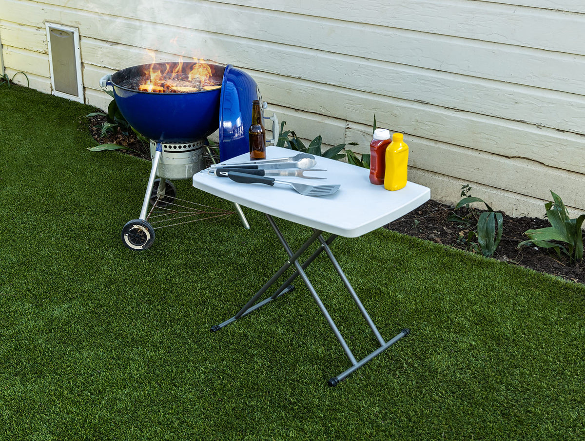 Iceberg Small Camping Table versatile-surface for meals and laptop use.
