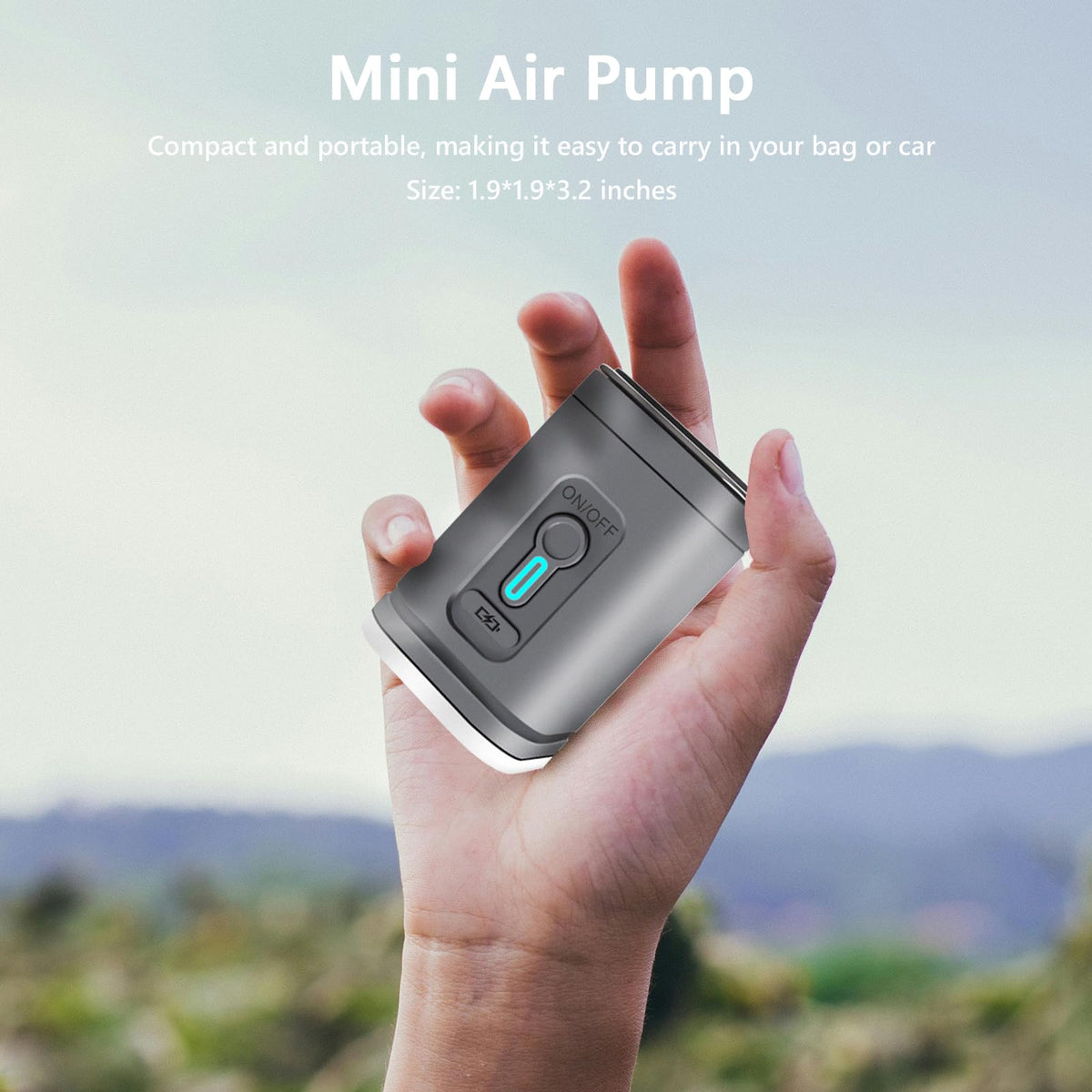 ICEKATI pump includes five nozzles to fit most inflatables for versatile use.