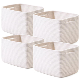 ICERZCZ storage baskets on a shelf showing tidy organization
