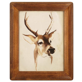 icheesday 8x10 rustic wood frame with glass front for wall or tabletop display