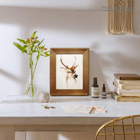 icheesday handmade-look frame adds countryside charm to home or office