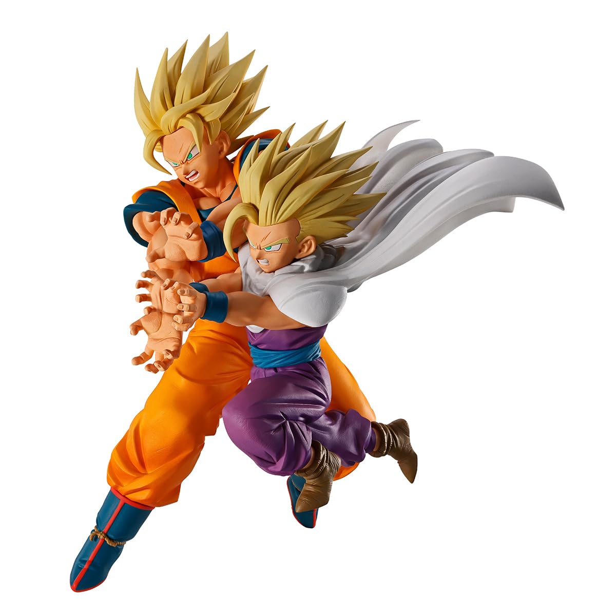 Ichibansho Dragon Ball Z Goku & Gohan front view statue ideal for display shelves