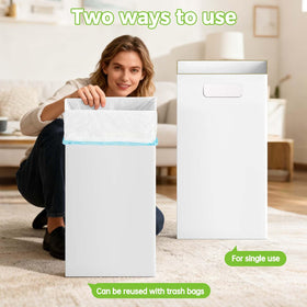 Ickimee disposable trash bin for events suitable for temporary use.