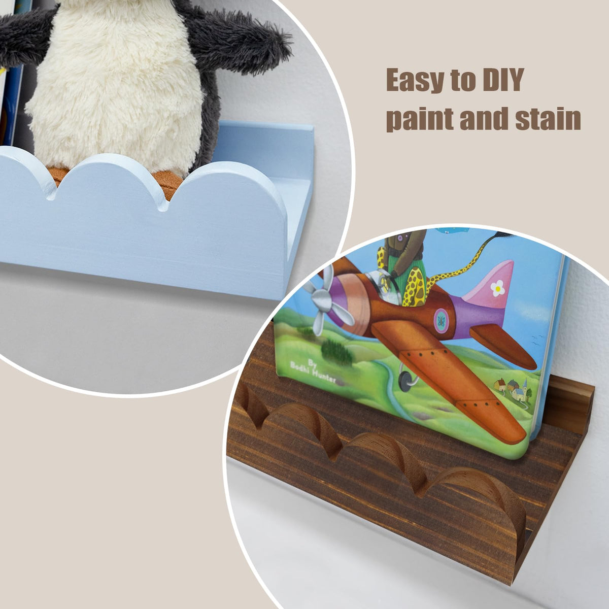 icnjdmopclean scalloped edge design enhances playful nursery storage