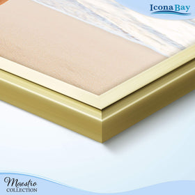 Icona Bay Maestro gold satin molding delivers understated elegance for modern interiors.