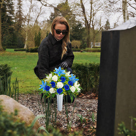 ICX cemetery decorations with lifelike color and longevity.