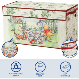 Collapsible design folds flat for easy storage when not in use.