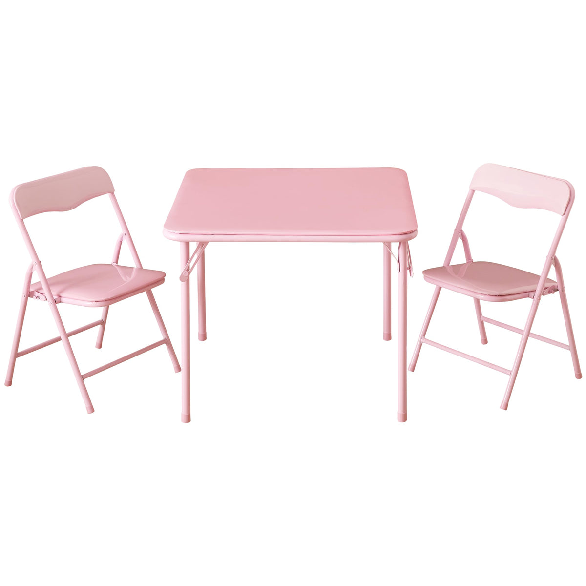 Idea Nuova Heritage Kids pink table setup ideal for crafts and meals.