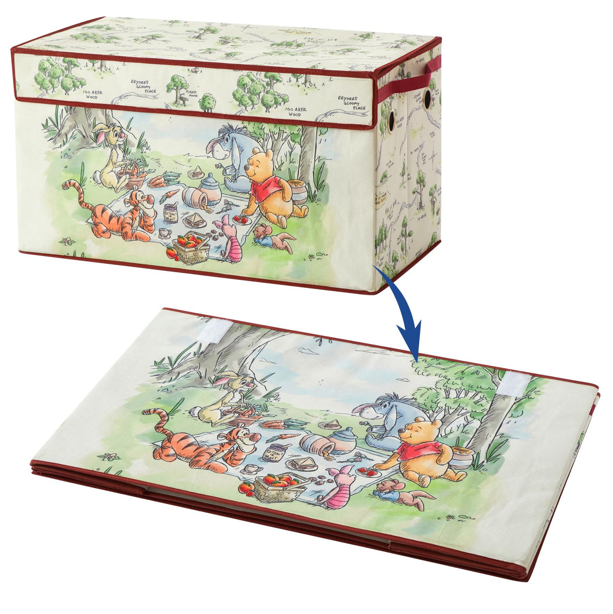 Travel-friendly trunk is lightweight for quick cleanup at home and trips.
