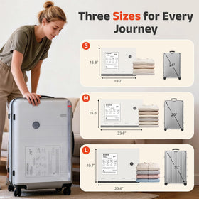 IDEATECH large-medium-small-vacuum-bags display three sizes for versatile packing