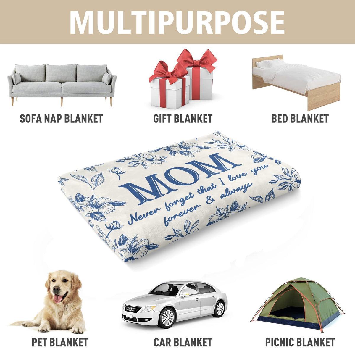 IDELTIME machine-washable fleece blanket stays soft after washing