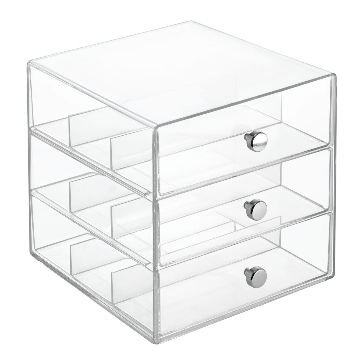 idesign BPA-free plastic construction offers durable, easy-to-clean storage