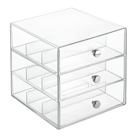 idesign BPA-free plastic construction offers durable, easy-to-clean storage