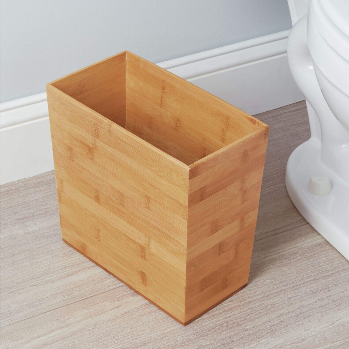 iDesign Formbu natural wood finish brings warm, contemporary style.