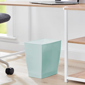 idesign mono trash can dimensions 11-25-7-5-12 inches, compact yet roomy top.