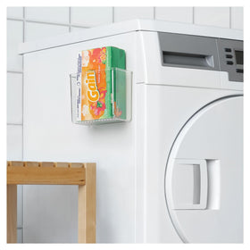 iDesign self-adhesive bin installs without tools and removes cleanly.