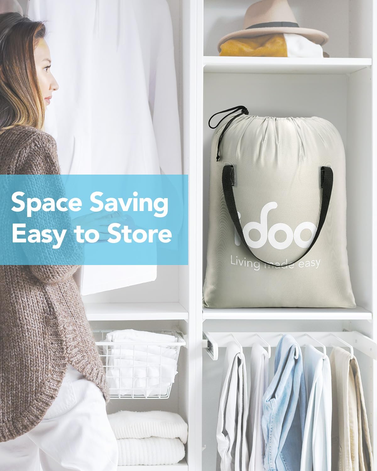 iDOO king-size mattress supports up to 750 lbs