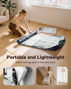 iDOO twin air mattress includes a repair kit for easy patch-ups