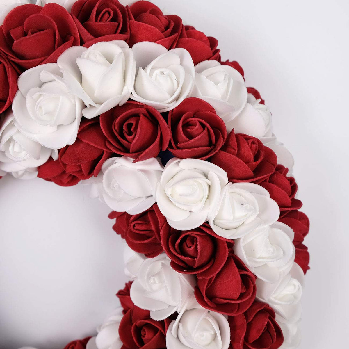 Idyllic patriotic wreath gift-ready package for stylish, thoughtful present.