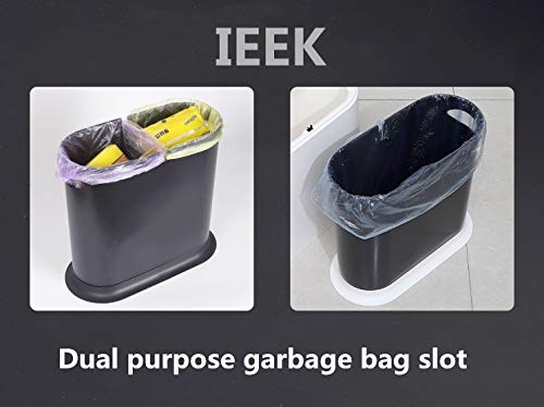 IEEK double bag slots help organize waste sorting