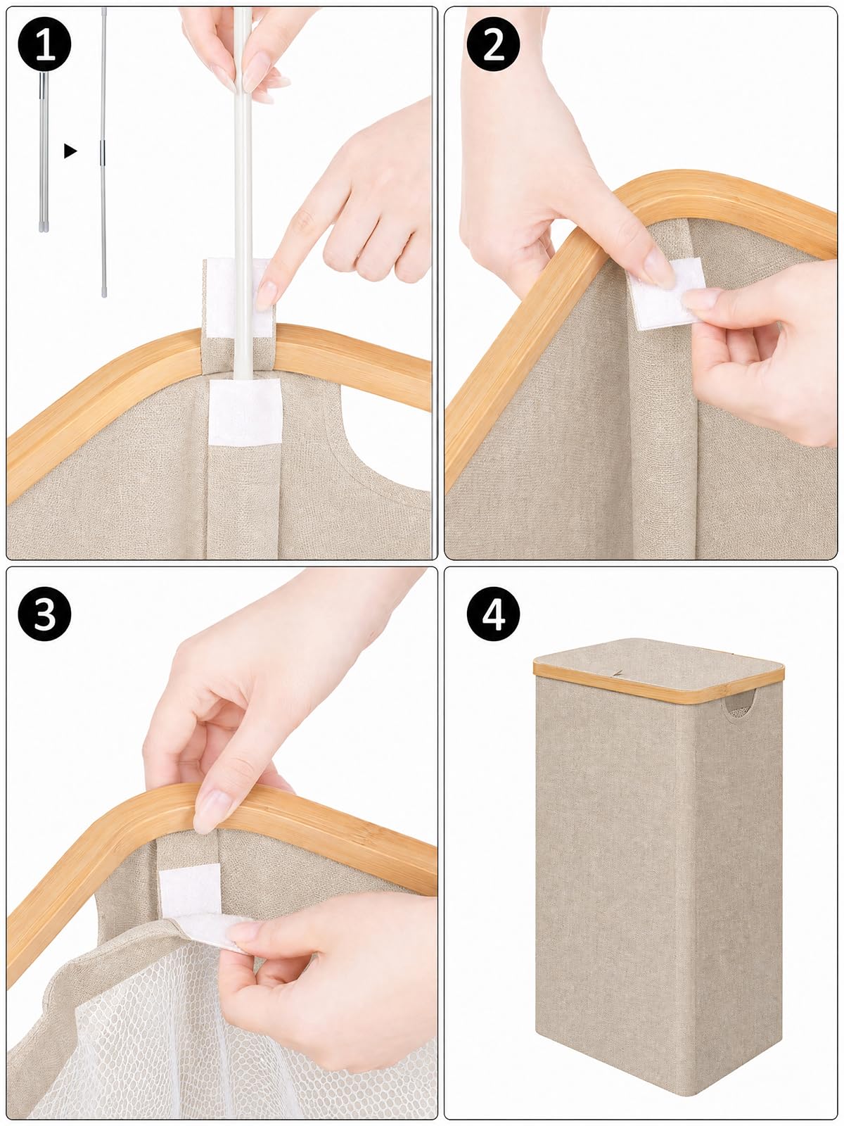 IEGrow collapsible design shown for compact storage in small spaces