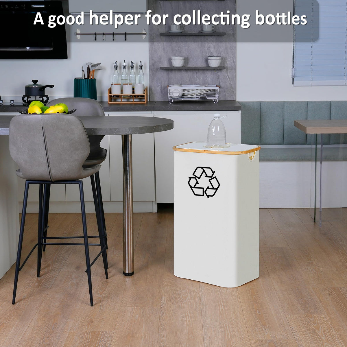 iEGrow inner bags removable for quick bottle sorting and bag changes.