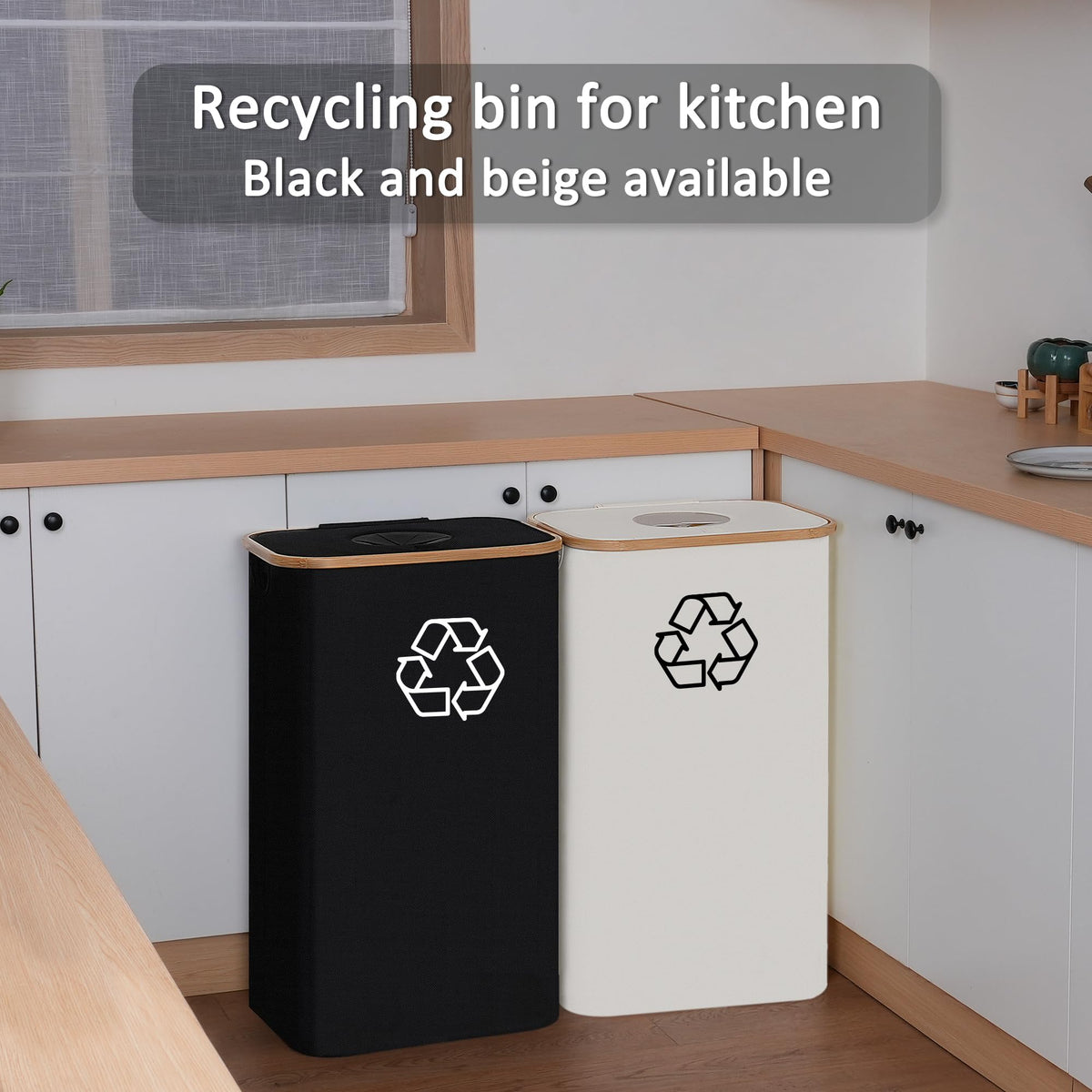 iEGrow odor control lid bin keeps living areas cleaner during daily use.