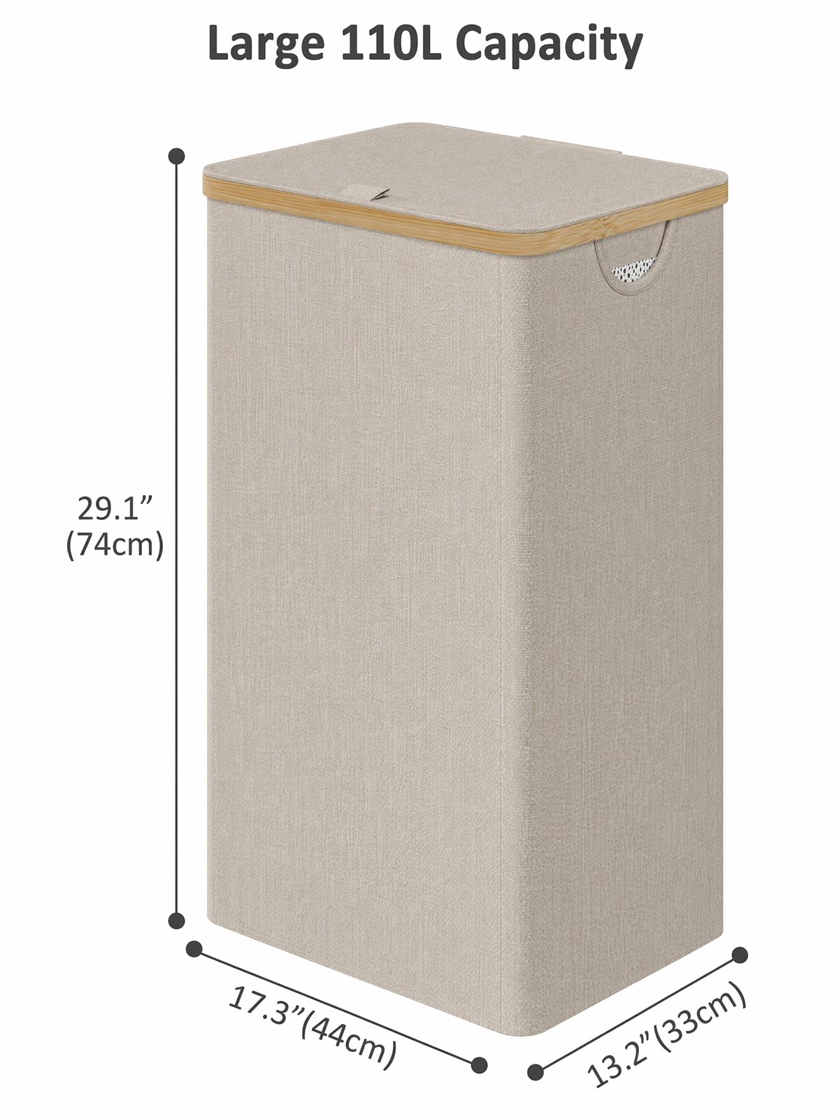 IEGrow removable inner bag demonstrates easy sorting and washing