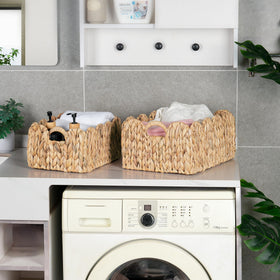 iEGrow basket with built-in handles for easy carrying