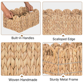 iEGrow natural-toned wicker blends with any decor