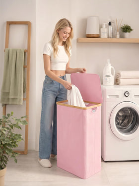 iEGrow waterproof fabric resists stains during daily laundry tasks