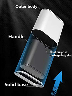 IEEK removable interior bucket for easy disposal and cleaning