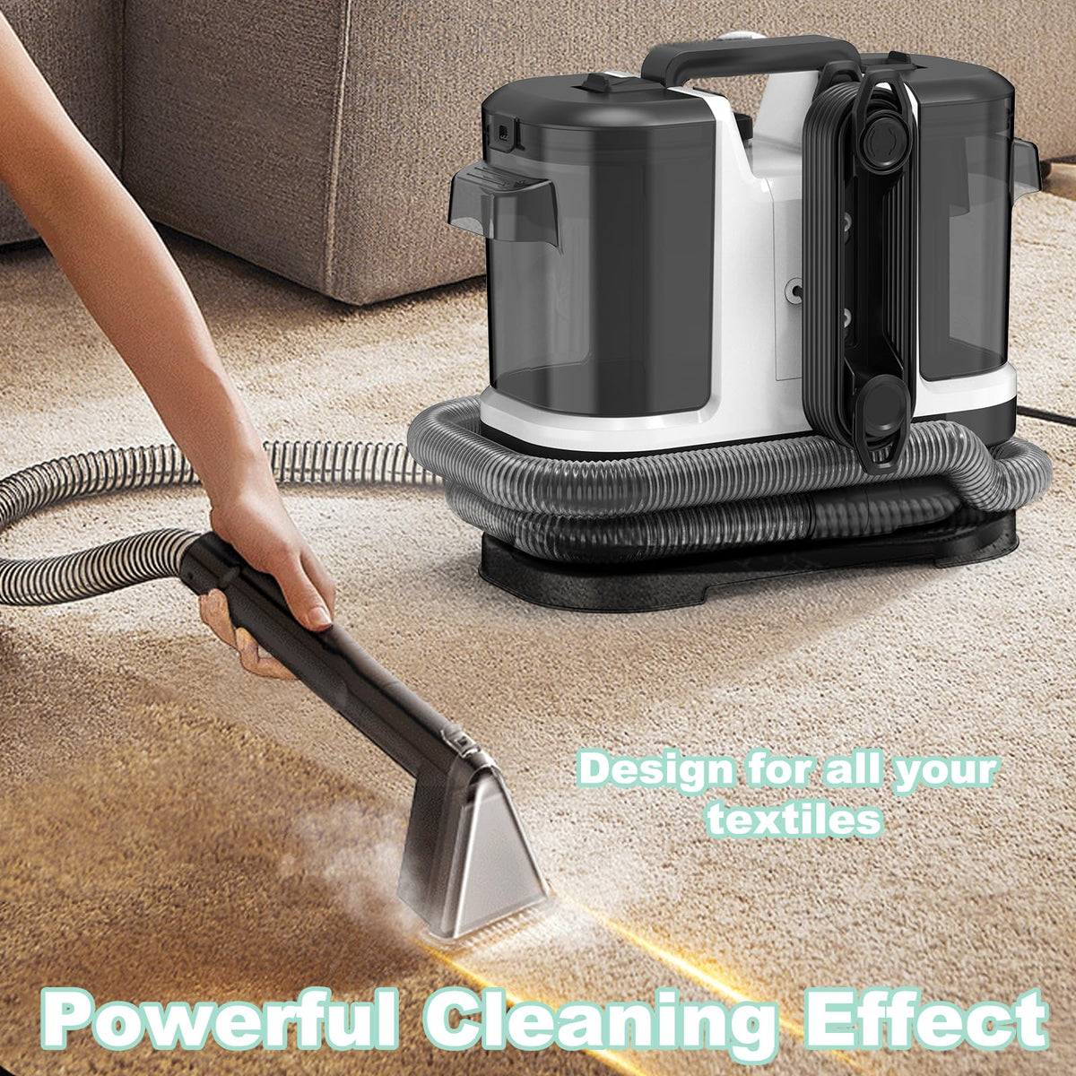 IEVENW rug cleaning surface detail highlights fiber lift