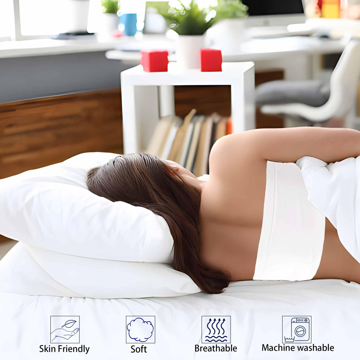 iFaon two-pack bedroom setup highlights versatile, easy-care design