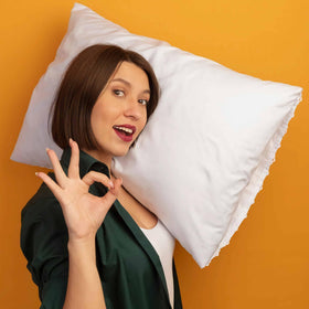 iFaon pillows with 20x26 inches suit stomach and back sleepers