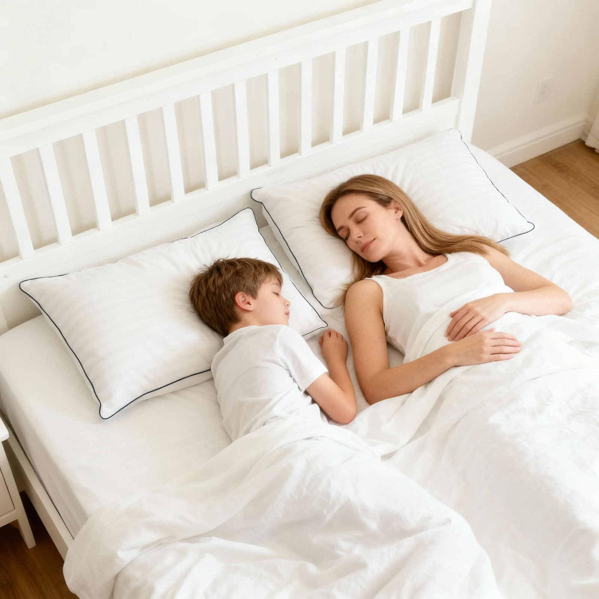 ifaon two pillows in one case for adjustable loft