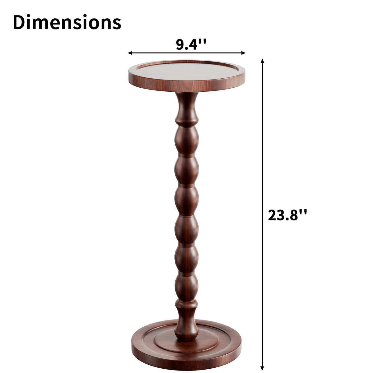 iFaveorr compact space table ideal for bedrooms, living rooms, and hallways