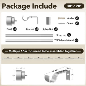 IFELS outdoor-friendly rod with durable finish for patios.