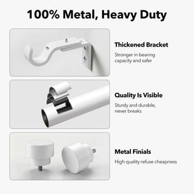 IFELS curtain rod splice nuts enable smooth, jam-free connections