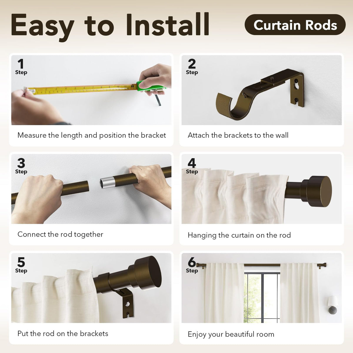 IFELS included hardware and instructions for installation