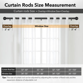 IFELS robust metal construction provides durable support for drapes.