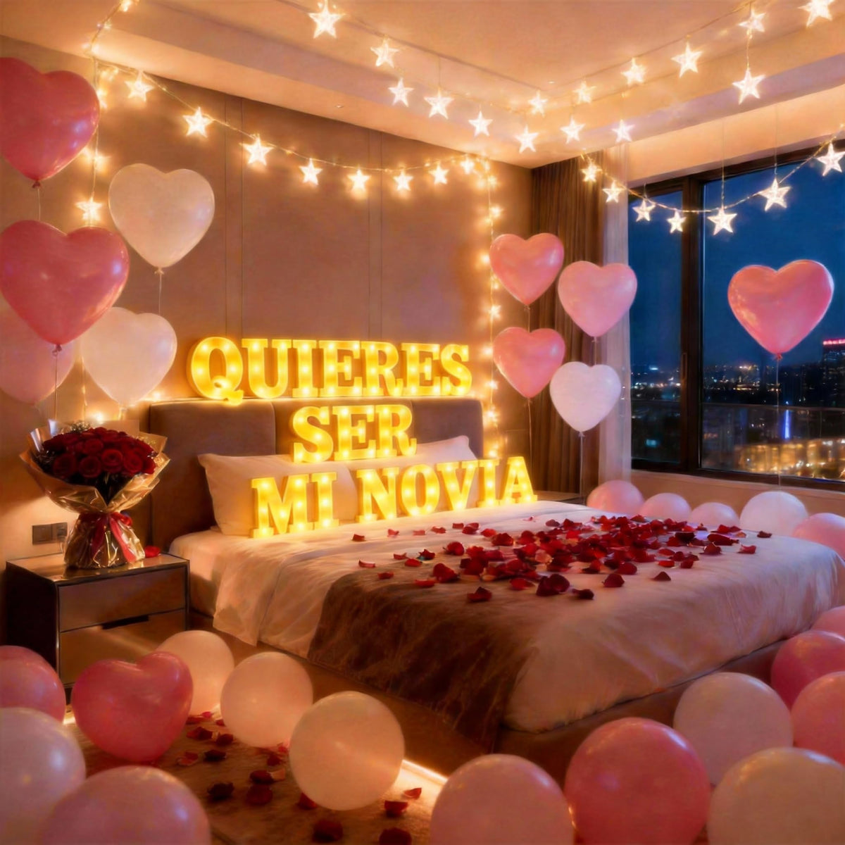 IFNCPF LED sign creates a soft mood light for intimate moments.