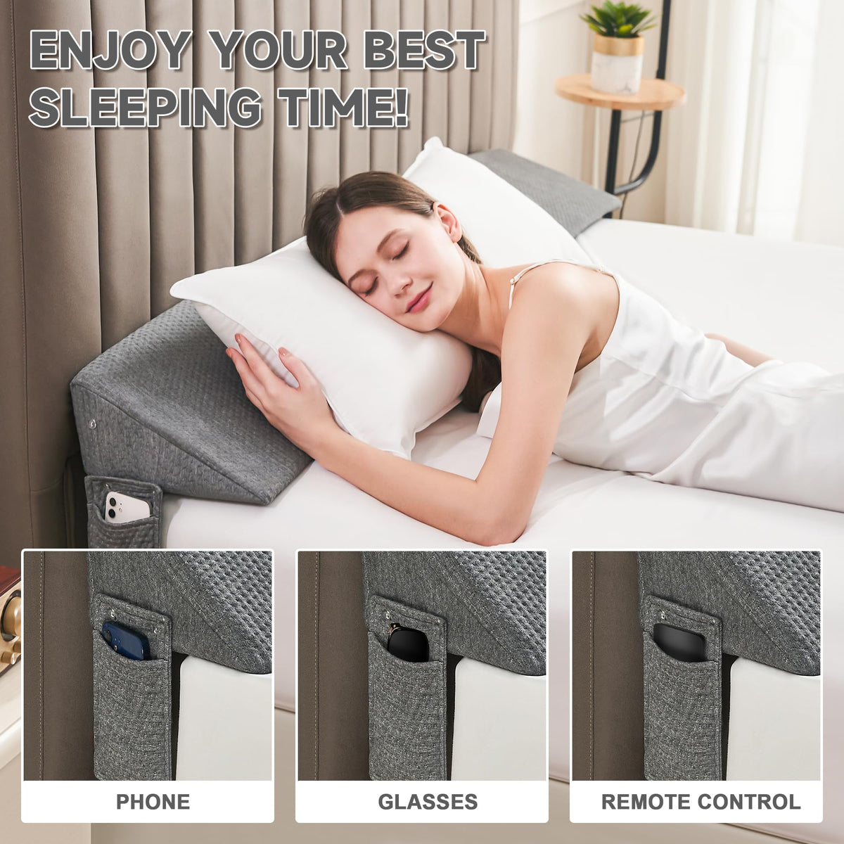 IFNOW wedge expands after opening to fit your space.