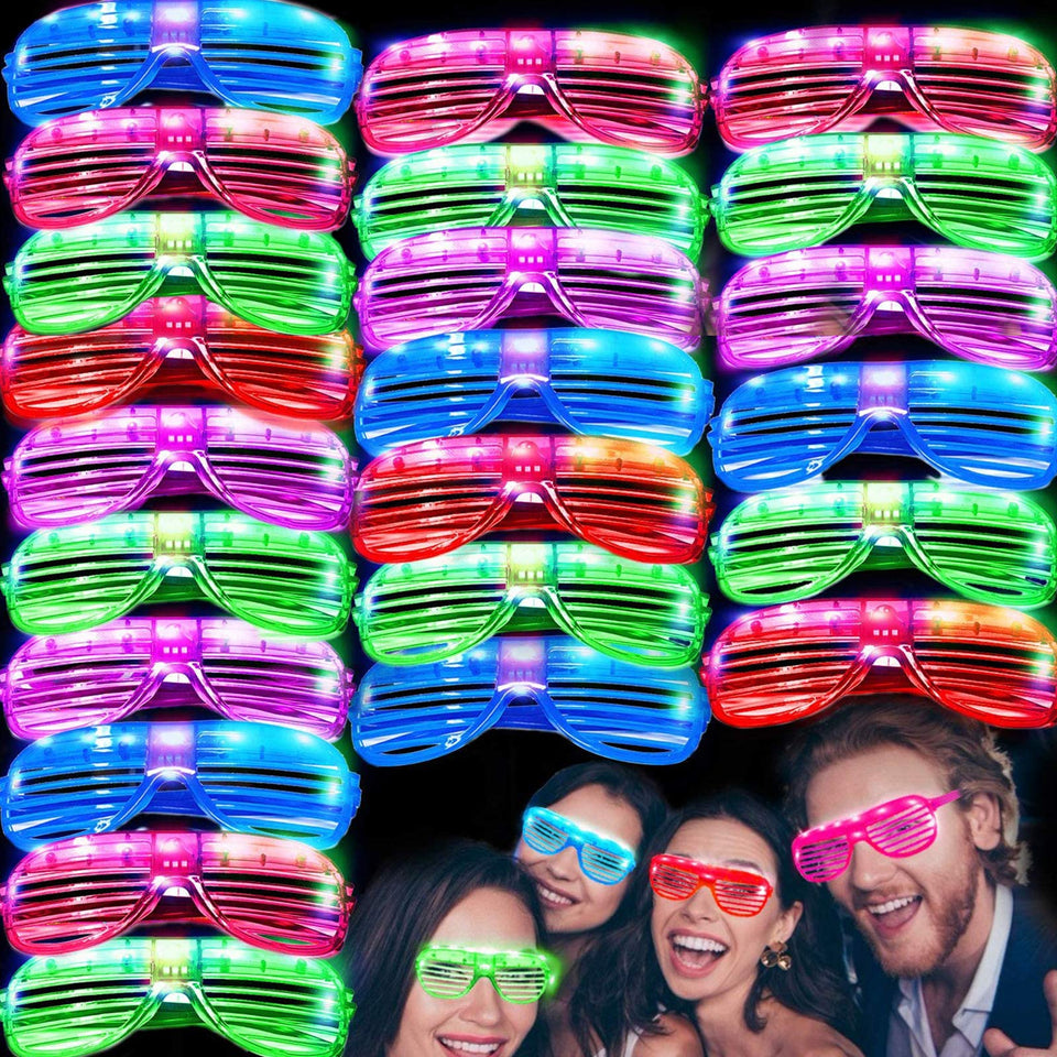 iGeeKid LED glasses 50-pack glows to boost party atmosphere