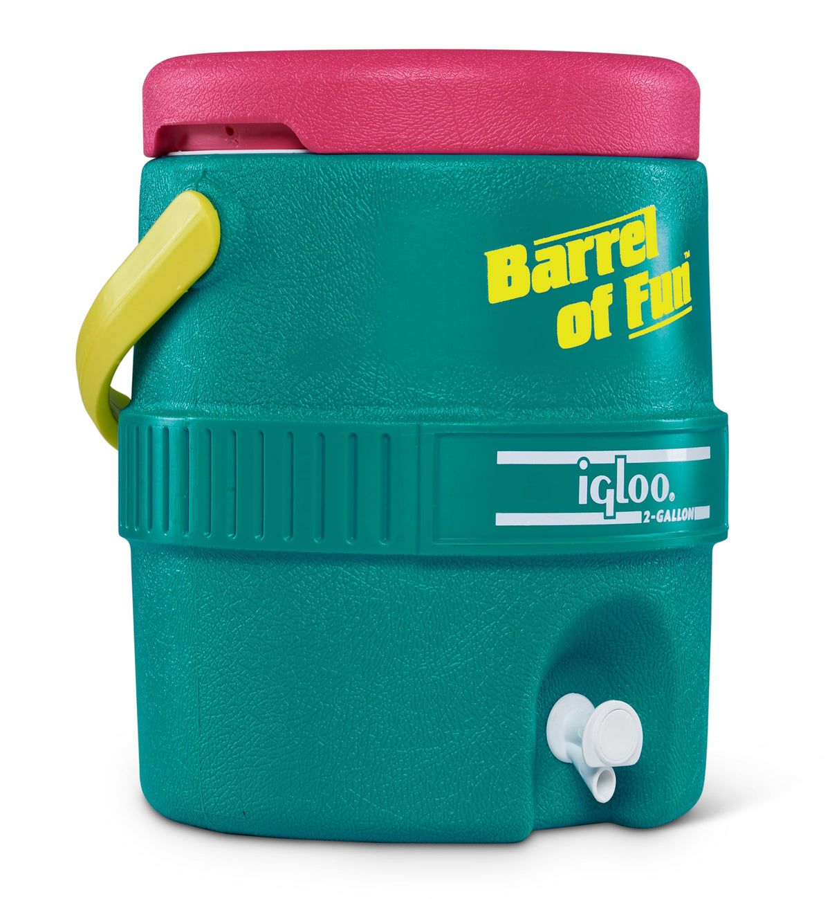 Igloo 2-Gallon jug ideal for cocktails directly in the unit.