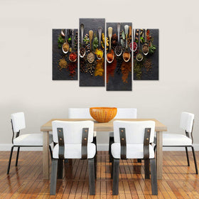 iHAPPYWALL Gallery-wrapped four-panel display for cohesive wall art