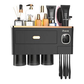 iHave compact dimensions fit above most vanities for flexible placement.